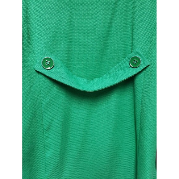 Dialogue Women’s 2X Swing Preppy Pea Coat Kelly Green Fully Lined NWT - Picture 6 of 14